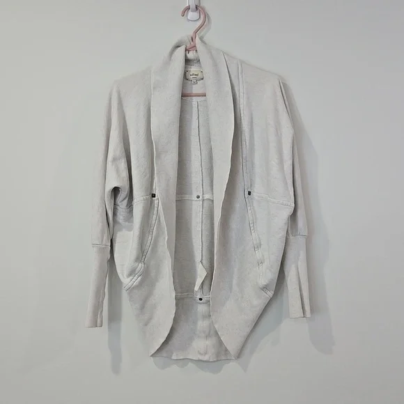 Wilfred Casual Gray/Cream Diderot Sweater/Cardigan - Picture 10 of 10